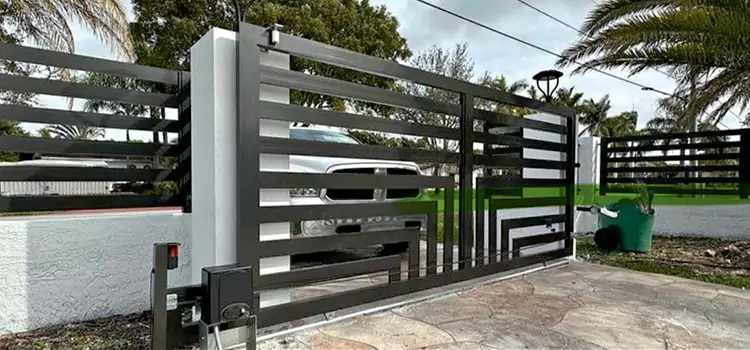 Automatic Driveway Gate Installation Garden City