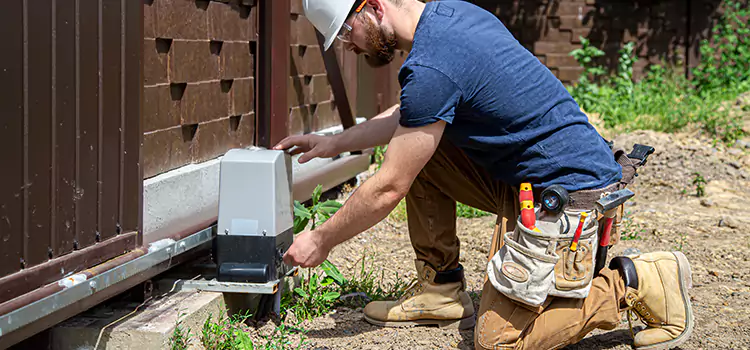 Electric Driveway Gate Installation Garden City