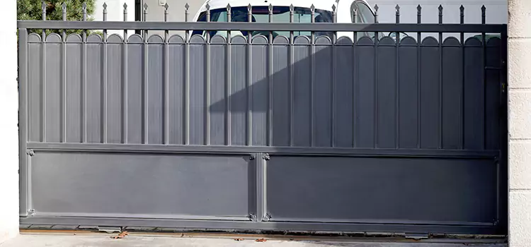 Metal Driveway Gate Installation Garden City